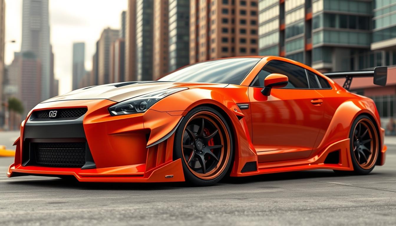Custom body kit motor