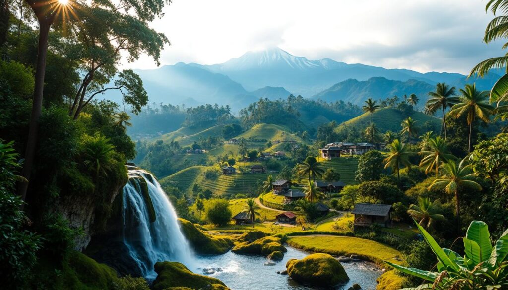 Pemandangan alam Indonesia