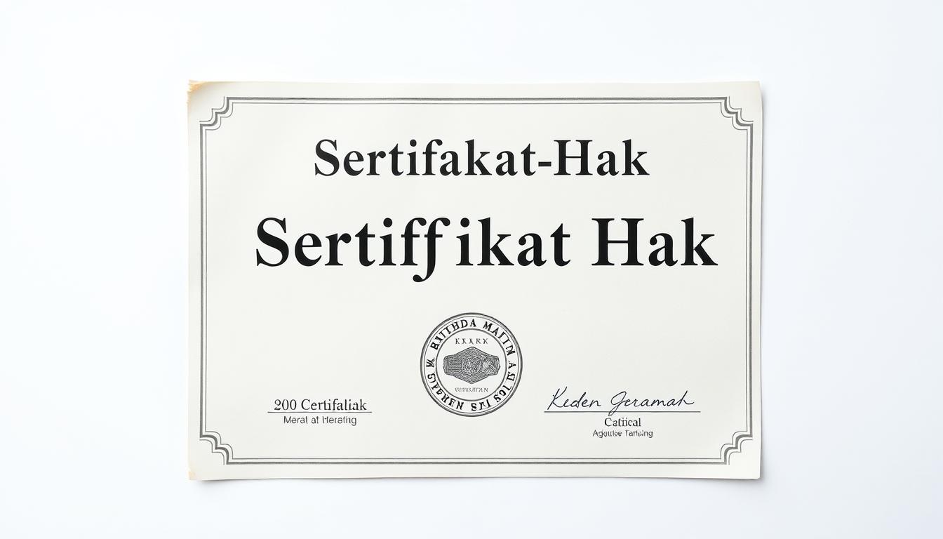 Sertifikat Hak