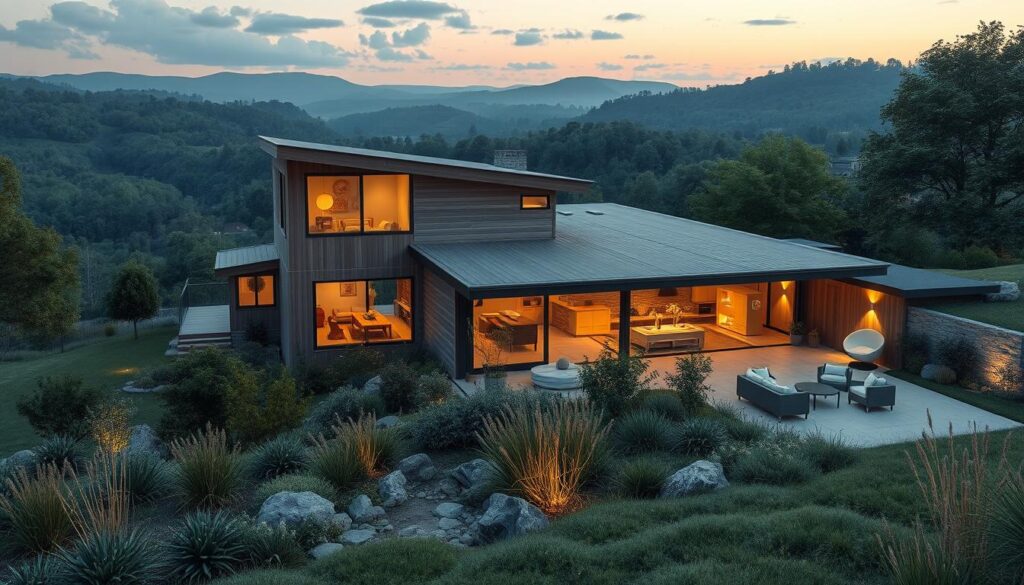 rumah modern berkelanjutan