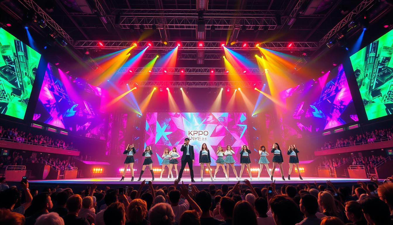 penampilan live k-pop