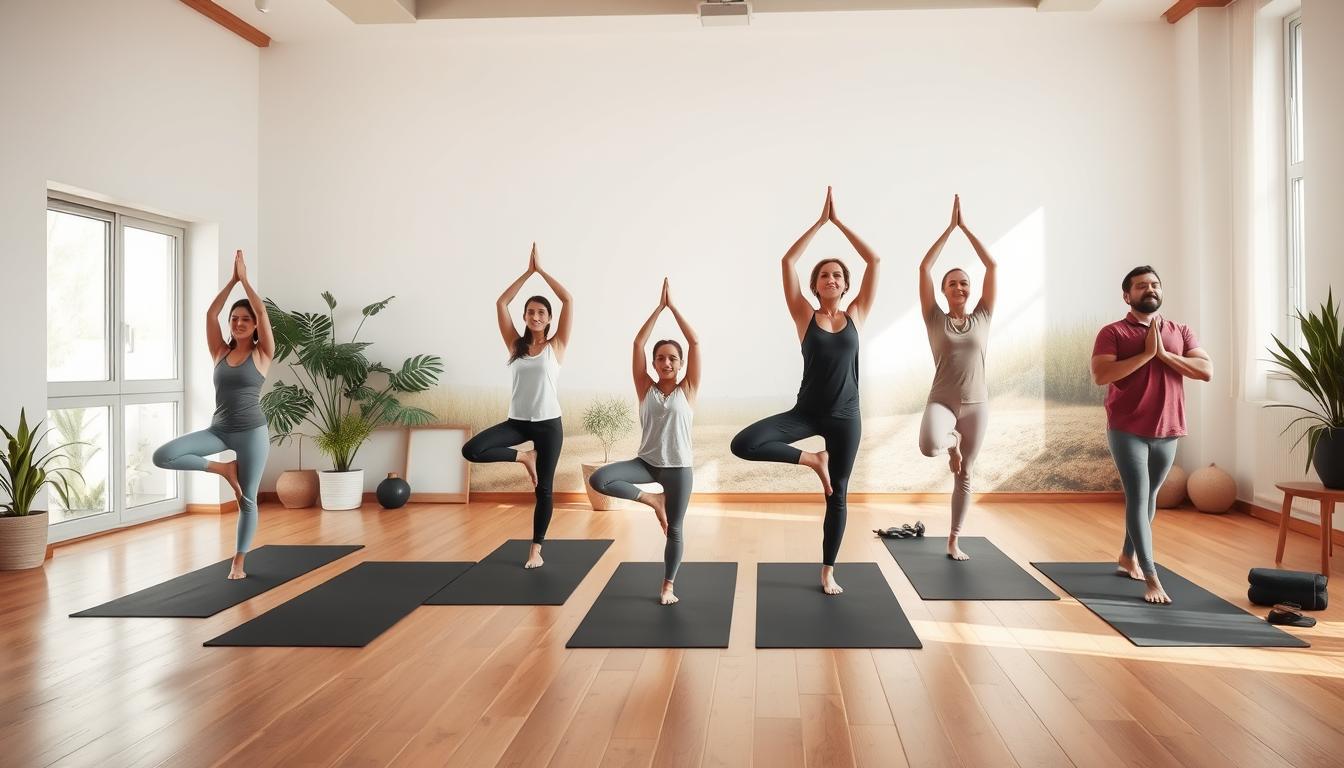 belajar gerakan yoga