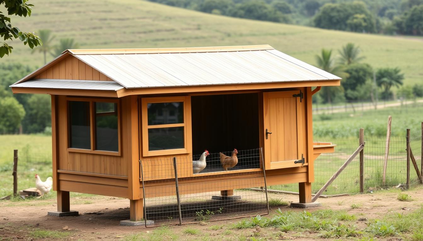 kandang ayam kampung minimalis