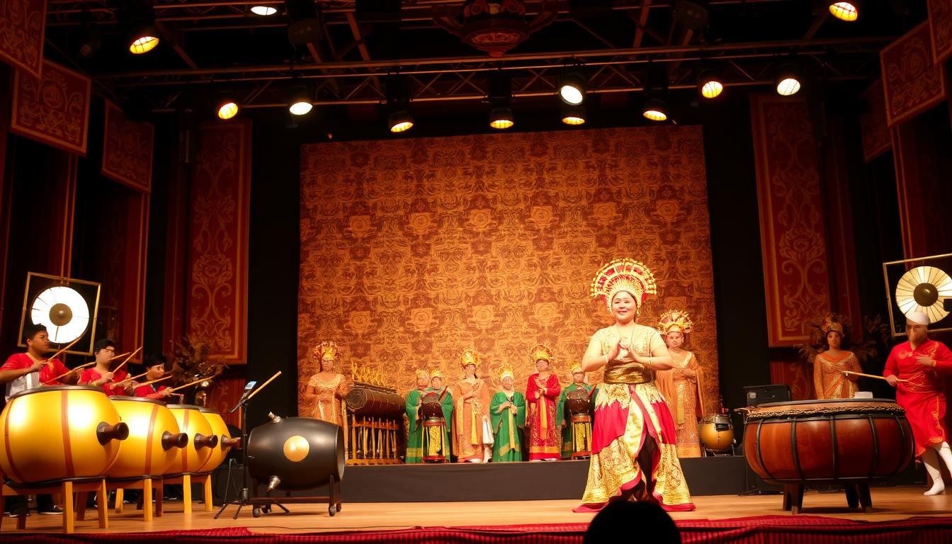 penampilan musik tradisional